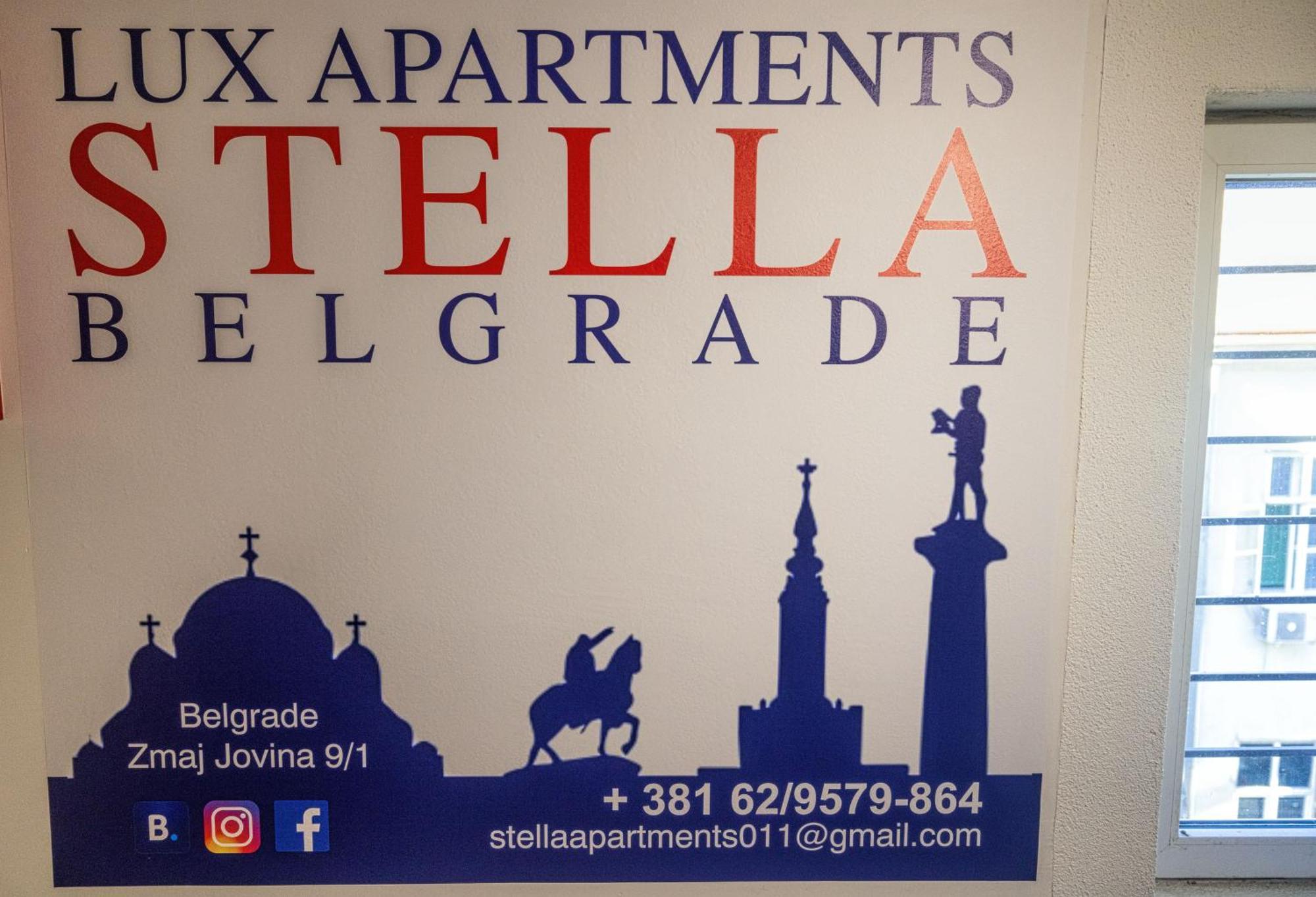 Stella Apartments Белград Екстериор снимка